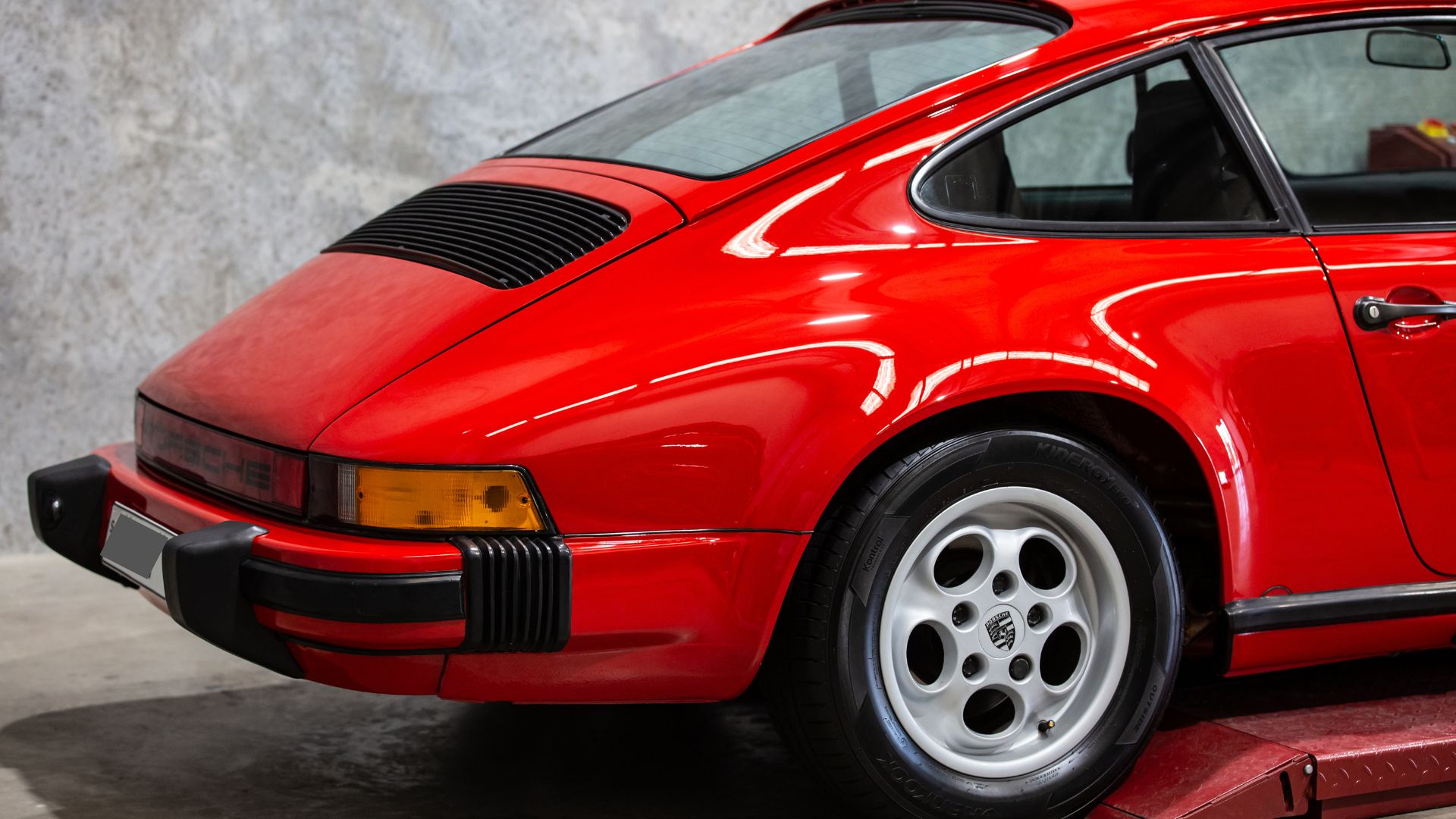 ceramic coating adelaide porsche red